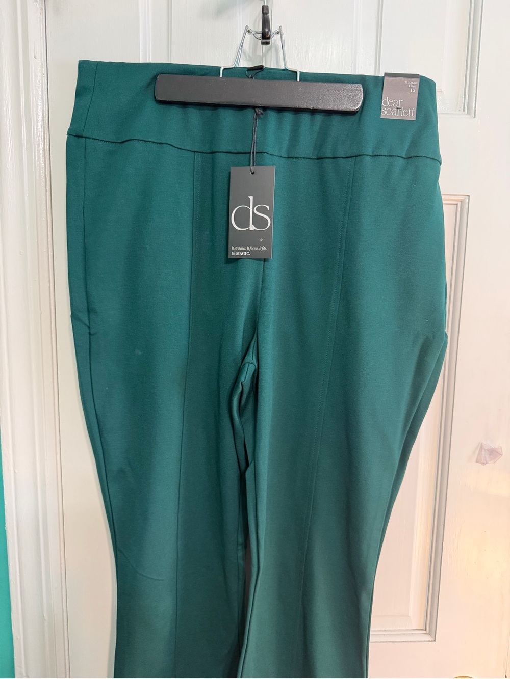 2x Dear Scarlett "Magic" 2-Piece Blazer & Pants Set - Hunter Green, NWT, $60